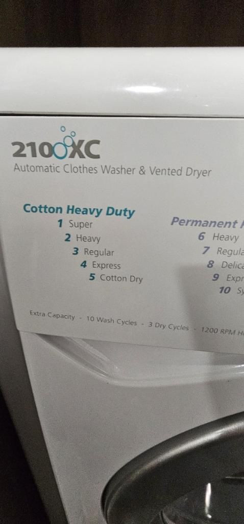 RV Washer/Dryer Combo
