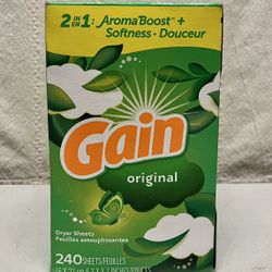 Gain Original Dryer Fabric Sheets 240 Ct