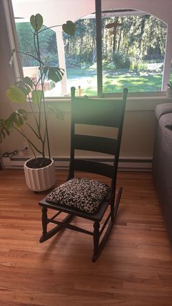 Wood Rocking Chair