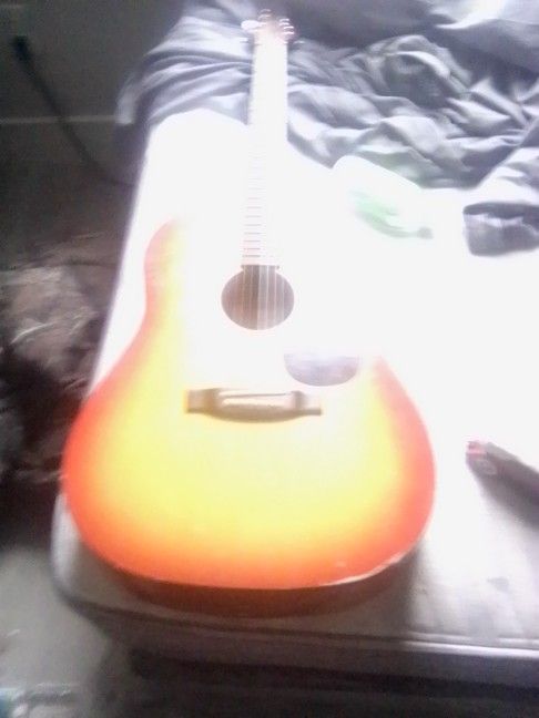 Wood Guitar