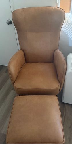 Chair with foot stool