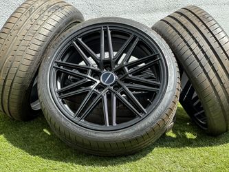 NEW 19” Vossen Wheels 5x114.3 rims Goodyear Tires Tesla Genesis Acura Kia Infinity Mustang