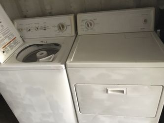 KENMORE WASHER DRYER SET WORKS PERFECT DELIVERY AVAIL