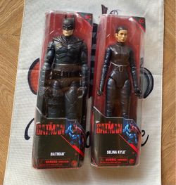 Batman and Selina Kyle Figures