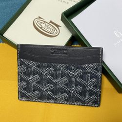  Goyard Saint Sulpice Card Holder Grey 