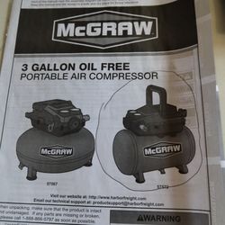 Portable Air Compressor 