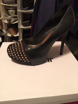Black /grey heels