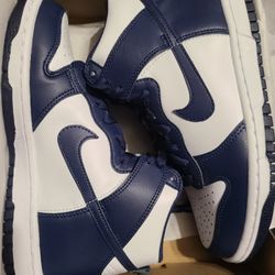 Nike Dunk High Midnight Navy Grade School 5Y