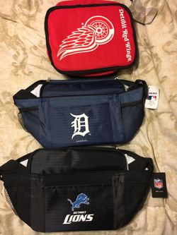 Detroit Sports teams cooler bags $10 a piece