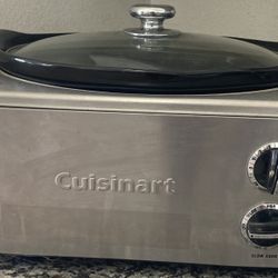 Cuisinart Slow Cooker 6.5 Quart Ceramic Pot  NEW, NEVER USED, WAS STORED FOR YEARS !