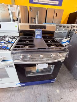 Samsung new gas stove take it home today pay it later