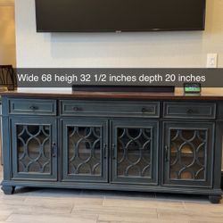 TV Credenza Cabinet 