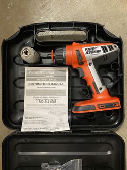 Black and decker firestorm 18v new arrivals