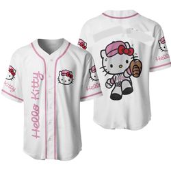 Hello kitty baseball jersey
