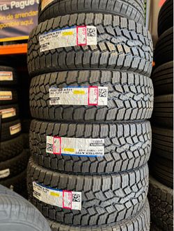 265/70r17 Falken Rubitrek AT Llantas nuevas Montadas y balanceadas installed and balanced included