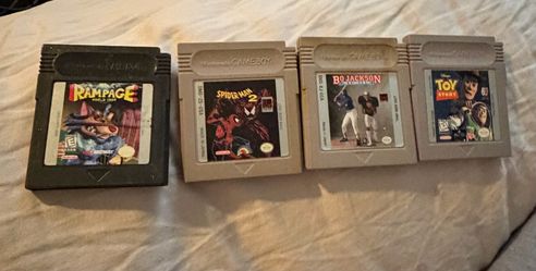 Several Gameboy games.