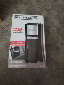 Black And Decker Single Serve Coffeemaker