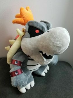 Mario Plush Dry Bone Bowser Plush