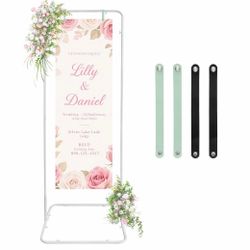 IKULE Metal Poster Holder Vendor Display Stand