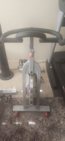 Exercise bikes: his and hers
