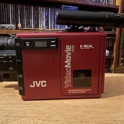 Vintage 1986 JVC GR C7 Camcorder With Hard case - Back To The Future 