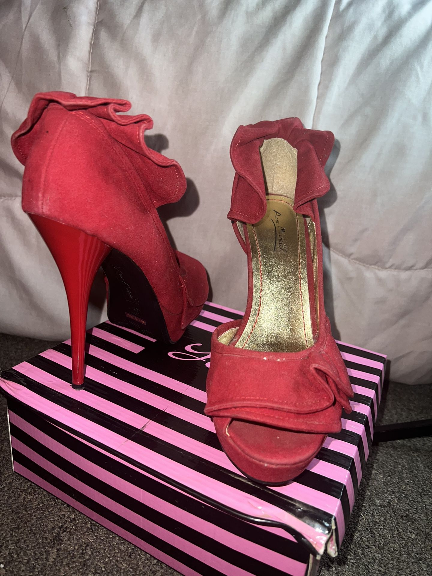 Red Heels Size 8 1/2 