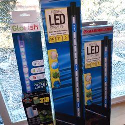 Aquarium Supply MEGA BUNDLE: ZooMed Filters & Marineland LED