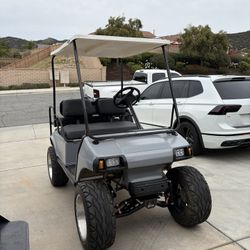 Lifted Ezgo Golf Cart