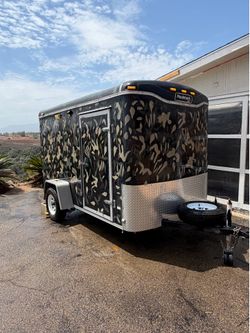 Haulmark enclosed trailer 6x10