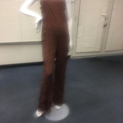 New York & Company Jumper - Class 614, Brown & Gold - Medium