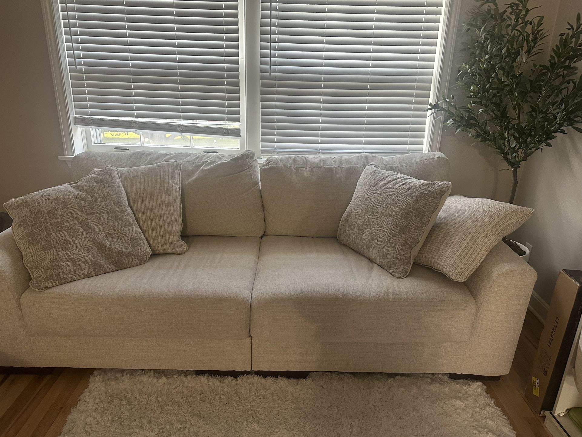 2 Piece Couch And An Oversized Chair