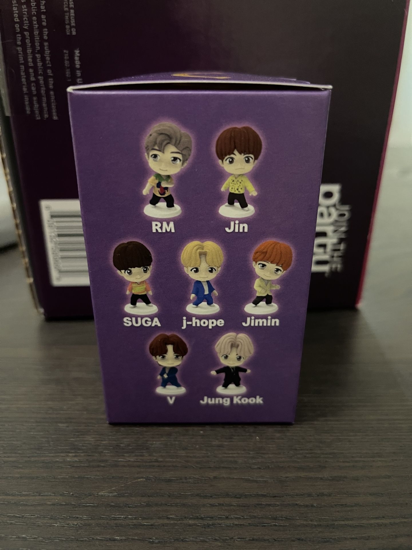New In Box TinyTan #3 SUGA Unopened