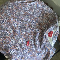 Supreme Paisley Print T Shirt Large 