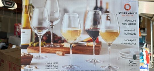 Wine Glasses 8 Pieces