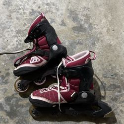 K2 women Adjustable Inline Skates Softboot Skates