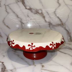 Peppermint Christmas Cake Stand