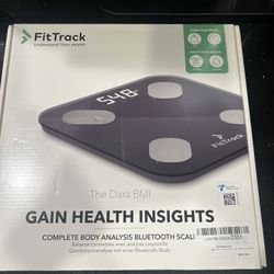 Fittrack Dara Smart BMI Digital Scale Measure Weight and Body Fat