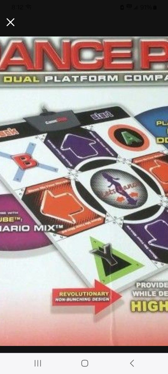 Gamestop Ddr Dance Mat Dance Dance Revolution  Playstation Ps2