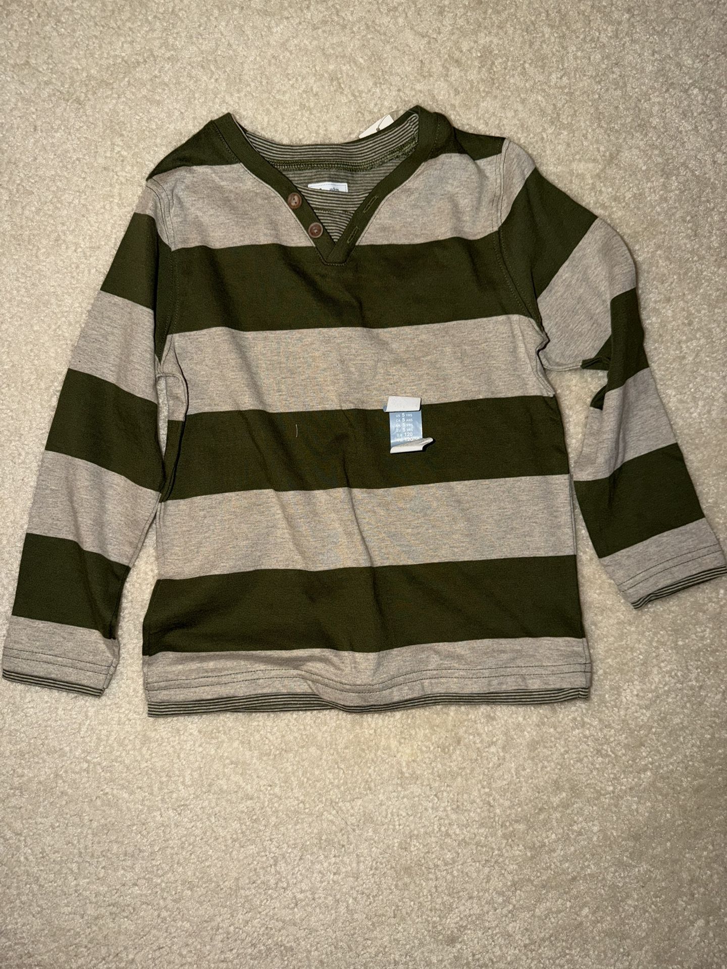 Baby Gap Boys Long Sleeve Shirt - New
