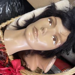 Hair Stylist Training Heads Real Hair 