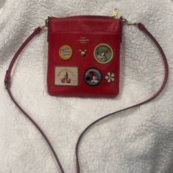 beautiful coach disney bag 