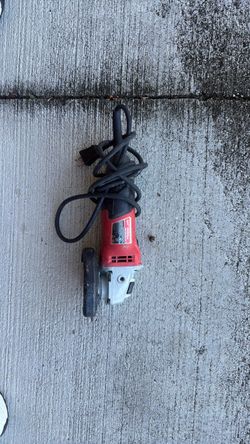 Milwaukee corded grinder