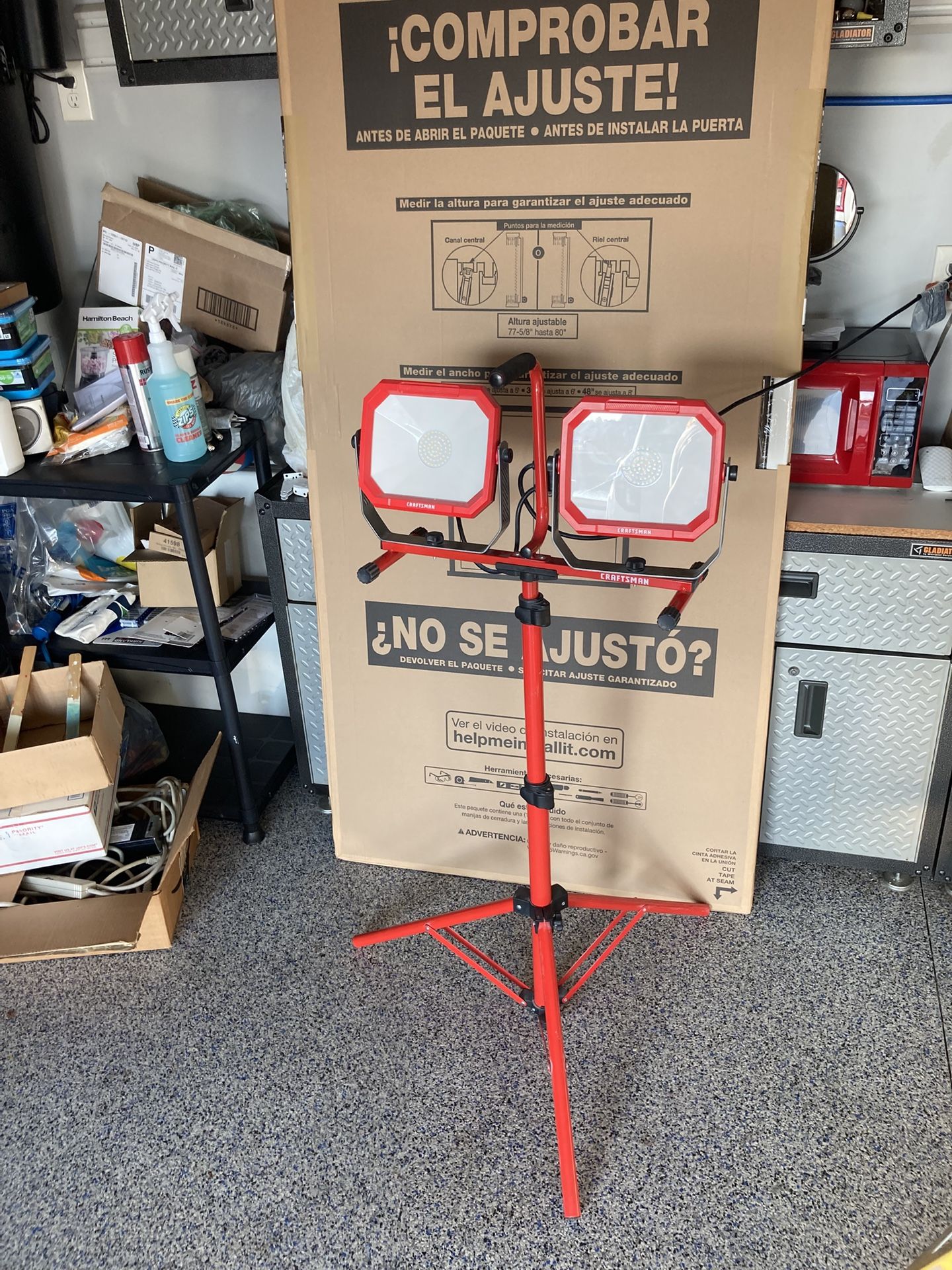 Craftsman LED Job Site Adjustable Light