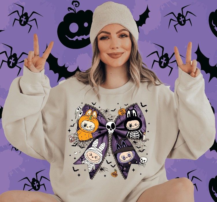 🎃La Bubu's Hunted Threads - Custom Halloween Sweaters Hoodies & Shirts 👻