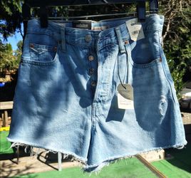 Levi's Rib Cage Shorts Size 28