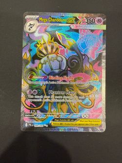 Pokemon, Mega Chandelure ex - 099/084 - ME05: Pitch Black