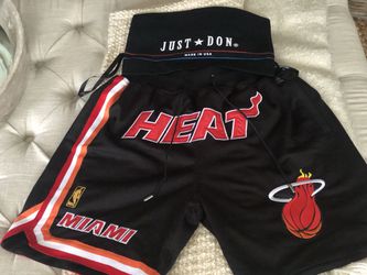 Just Don Miami Heat Shorts size XL for Sale in Haslett, MI - OfferUp
