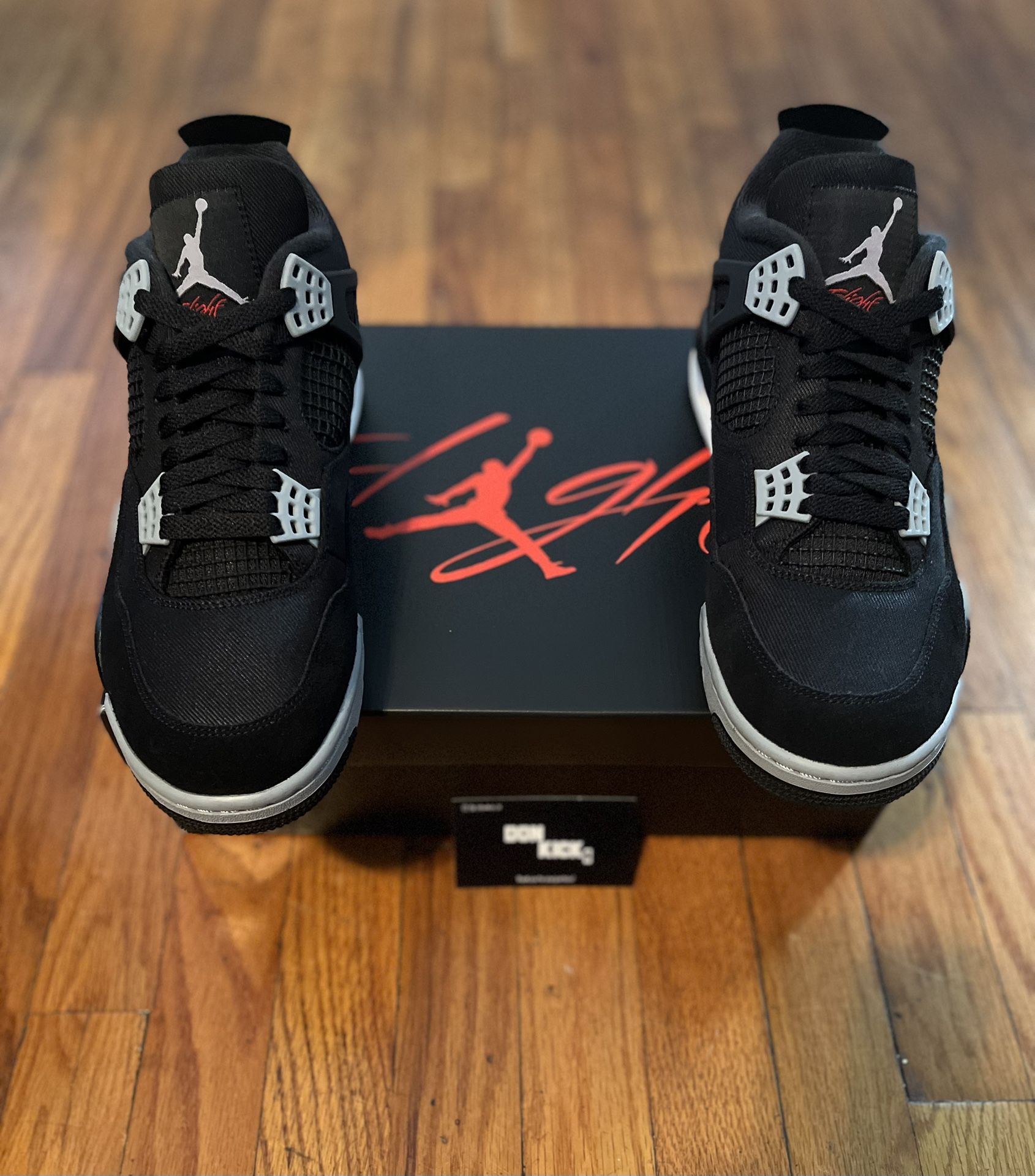 Jordan 4 Black Canvas Size 4.5 Woman's Brand New for Sale in Brooklyn, NY -  OfferUp