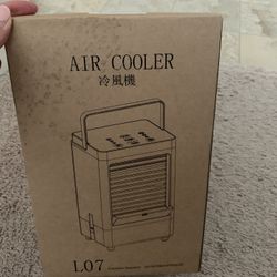 Portable Evaporative Air Cooler 5000mAh Battey Operated Misting Fan with 800ML Water Tank 8H Timer for Bedroom Office Desk Car Camping Tent