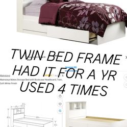 TWIN BED FRAME 